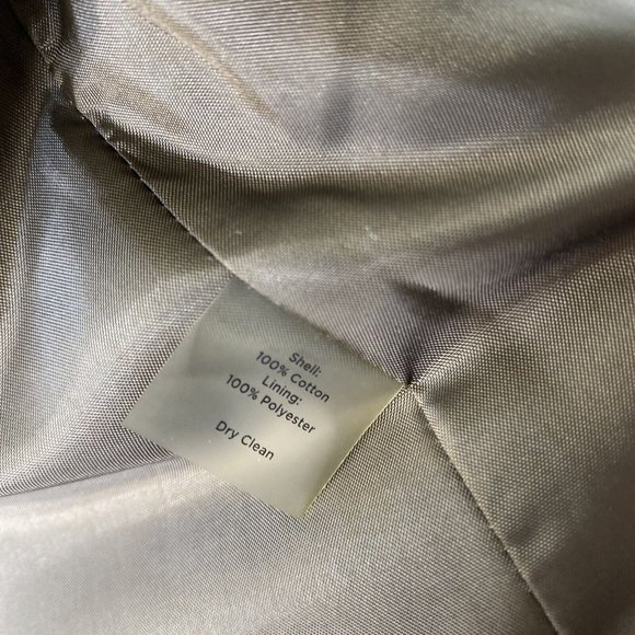 Talbots Size 6 Brown And Cream Lined Jacket - Picture 5 of 5